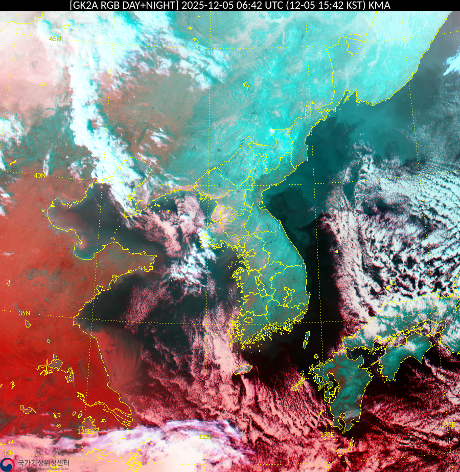 위성영상 : 202512050642